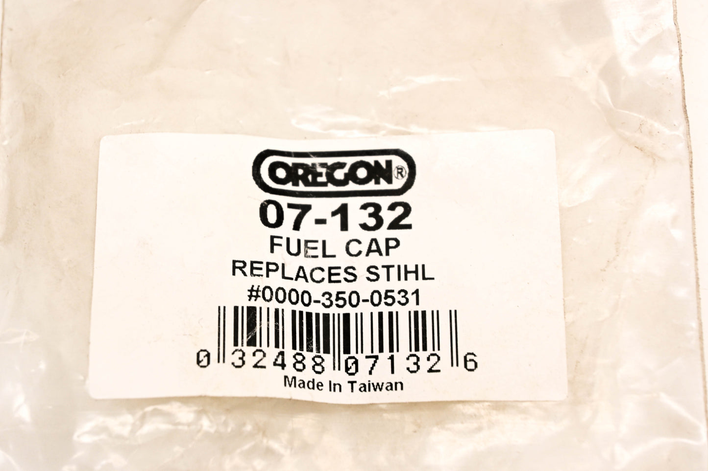 Oregon 07-132, 0000-350-0531 Fuel Tank Cap NOS