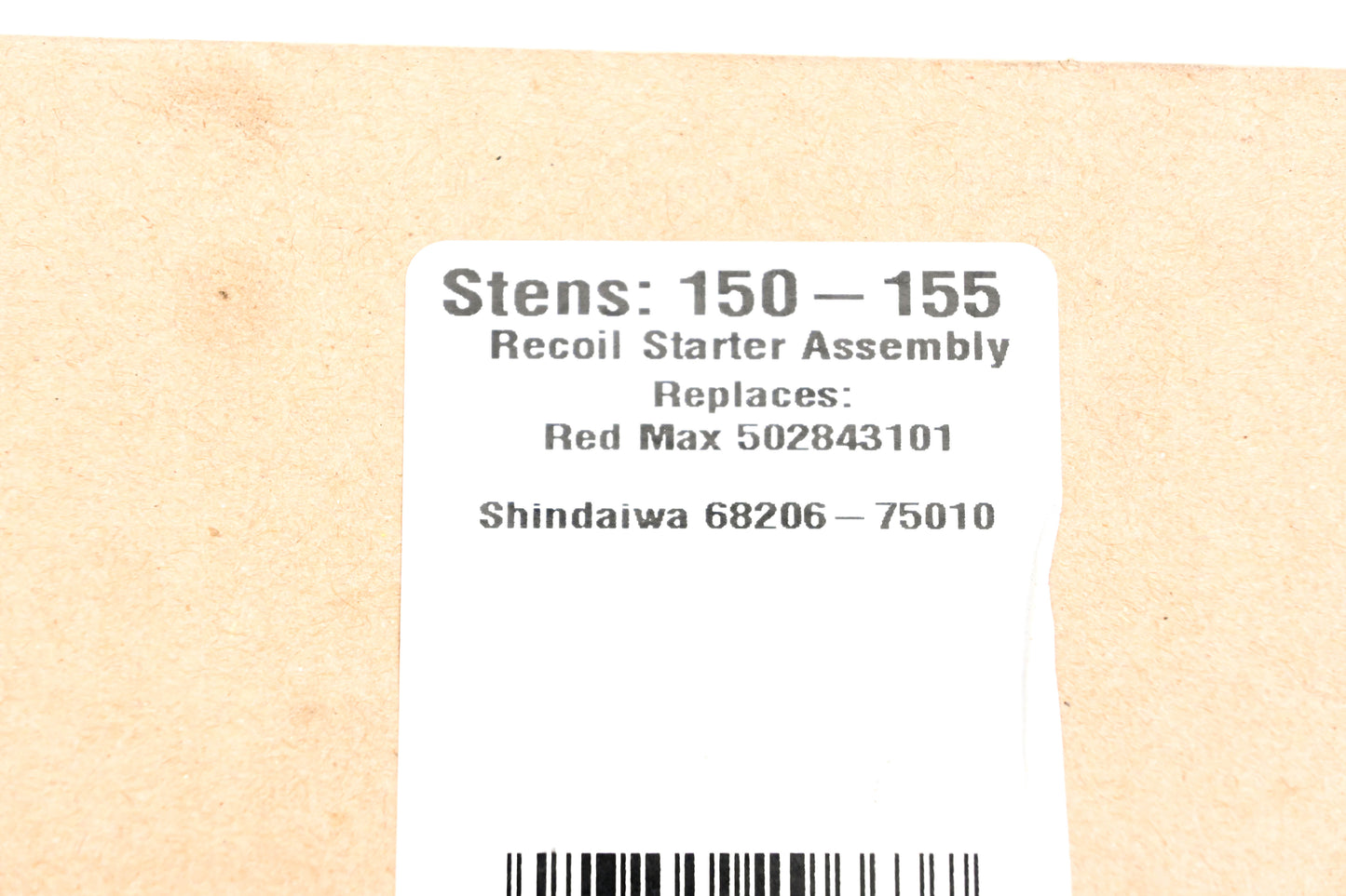 Stens 150-155, 502843101, 68206-758010 Recoil Starter NOS