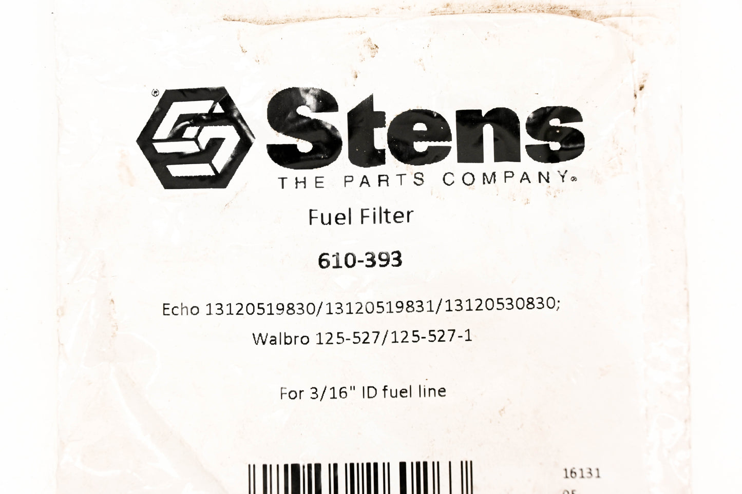 Stens 610-393, 13120519830 Fuel Filter NOS