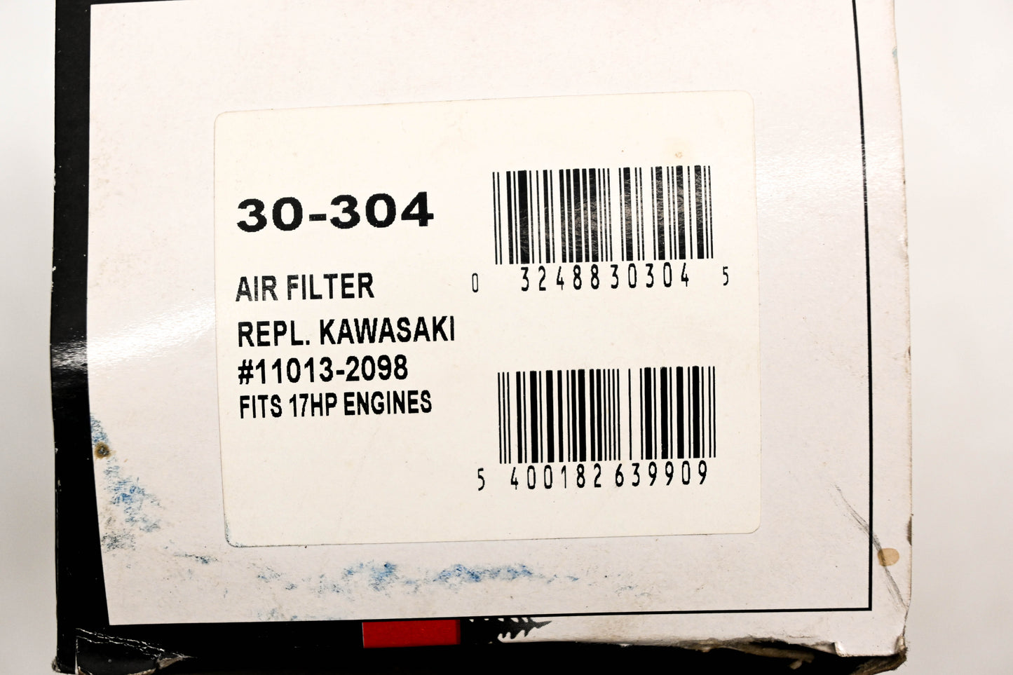 Oregon 30-304, 11013-2098 Air Filter NOS
