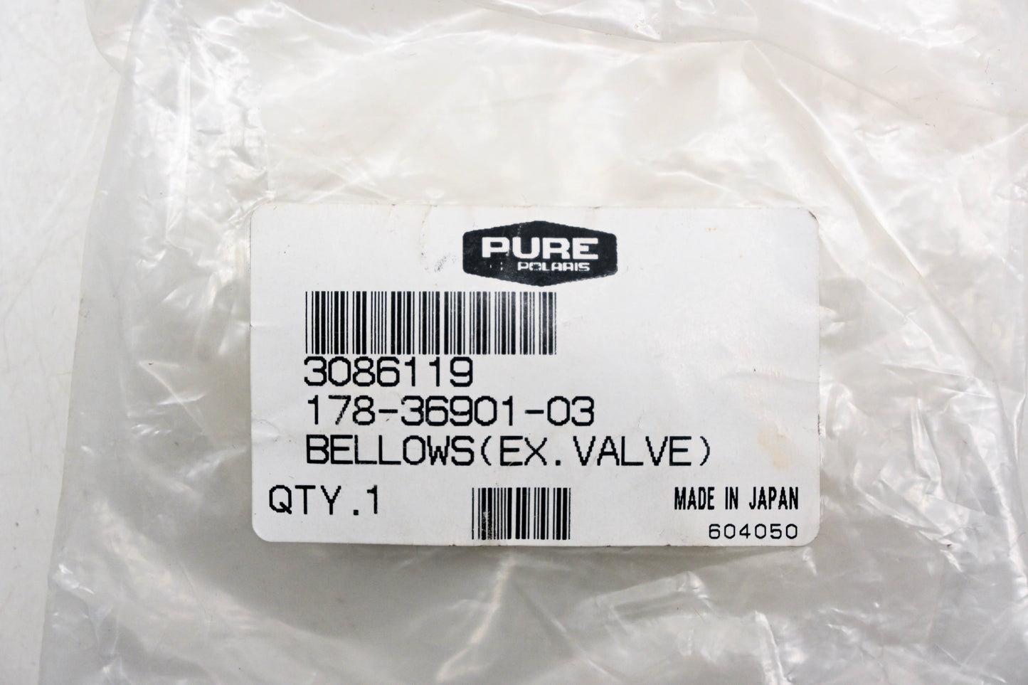 New OEM Polaris 3086119 Exhaust Valve Bellow NOS