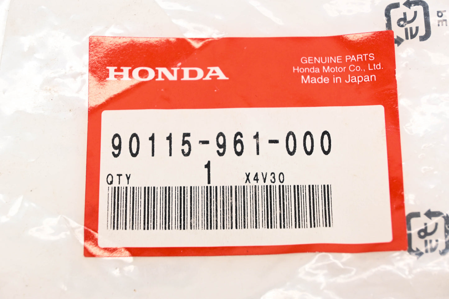 New OEM Honda 90115-961-000 Brake Pivot Lever Screw NOS