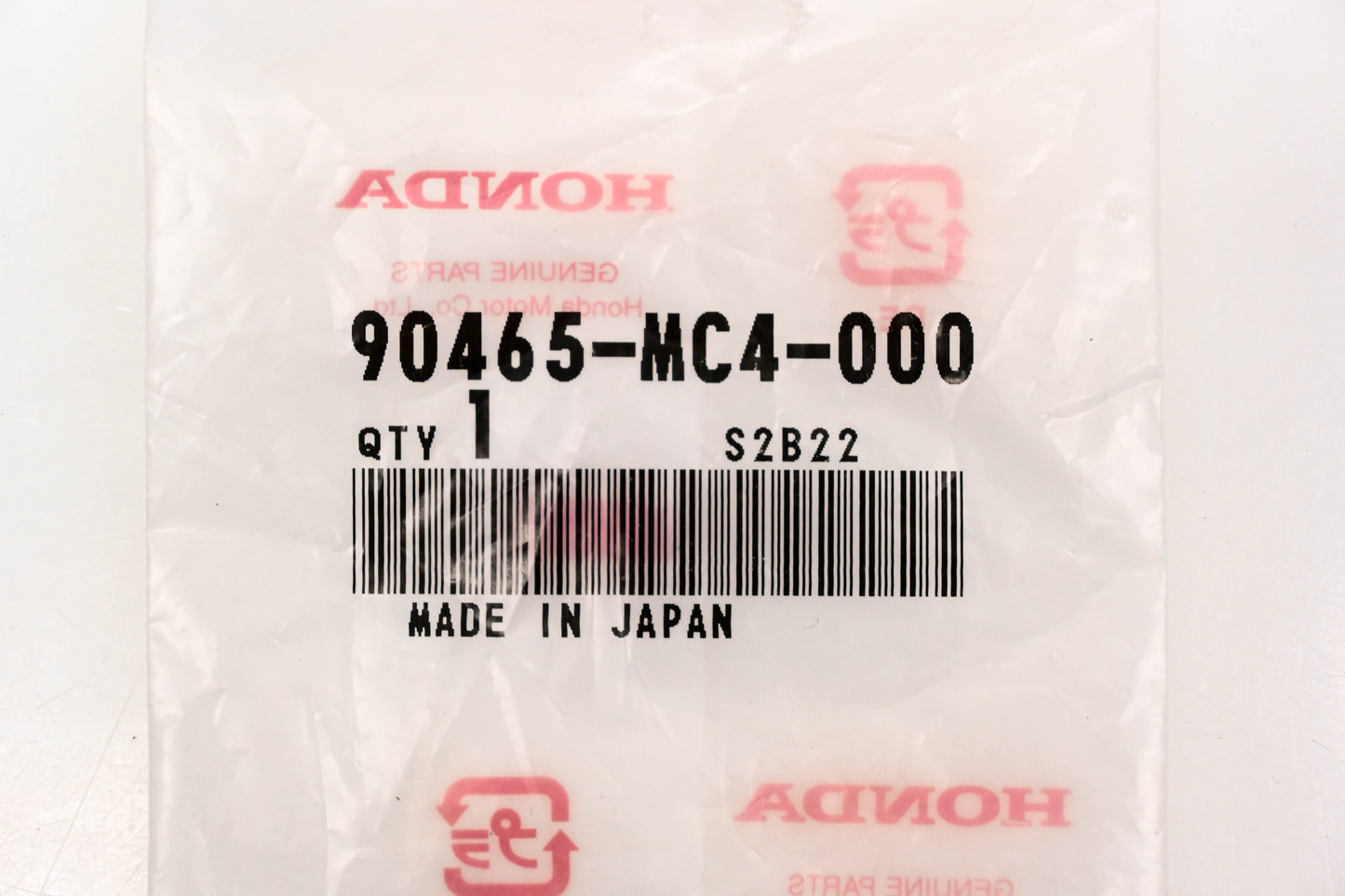 New OEM Honda 90465-MC4-000 Washer NOS
