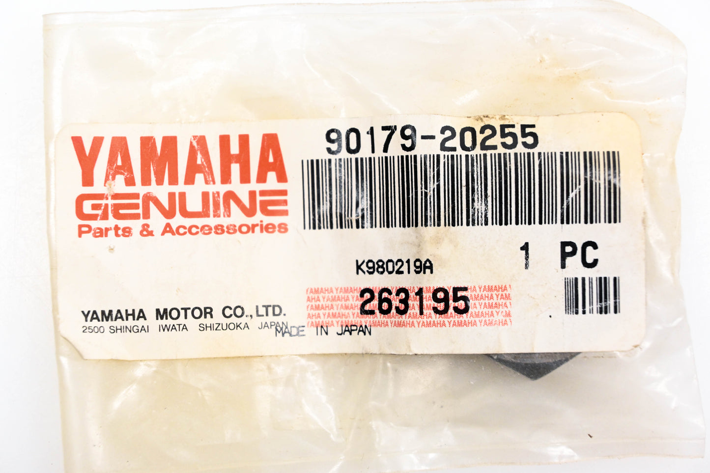 New OEM Yamaha 90179-20255-00 Special Shape Nut NOS