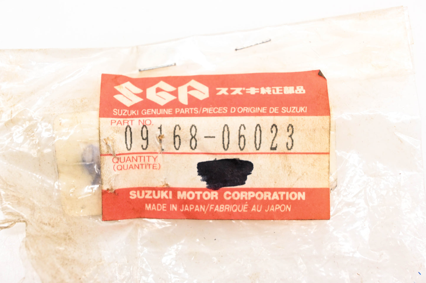 New OEM Suzuki 09168-06023 Oil Seal Gaskets Qty 3 NOS