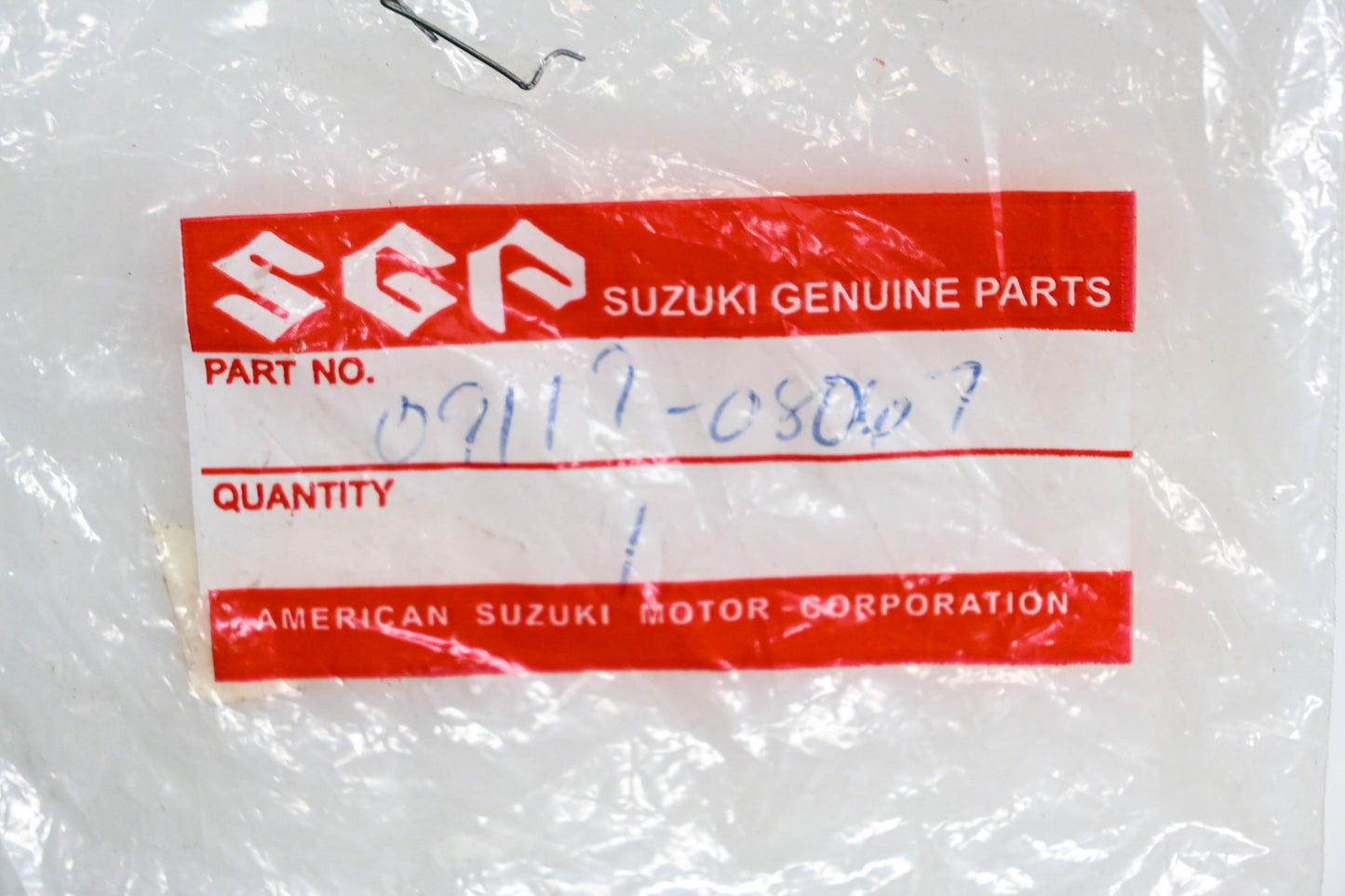 New OEM Suzuki 09117-08067 Brake Stud Bolt NOS