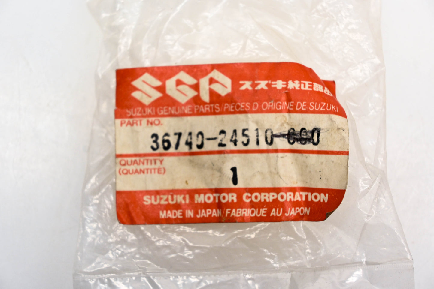 New OEM Suzuki 36740-24510-000 Fuse Box Assembly NOS