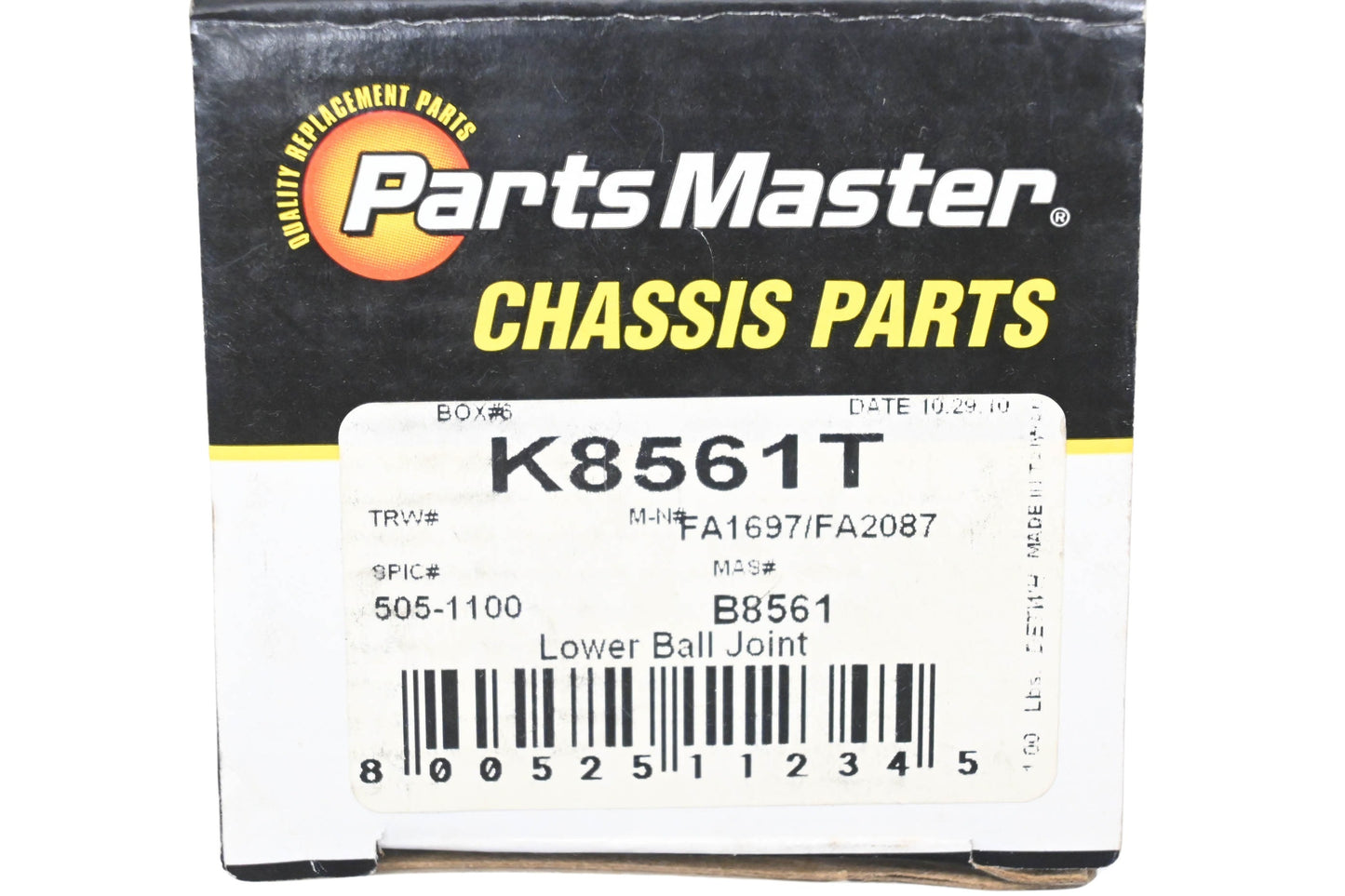 Parts Master K8561T Lower Ball Joint Kit NOS