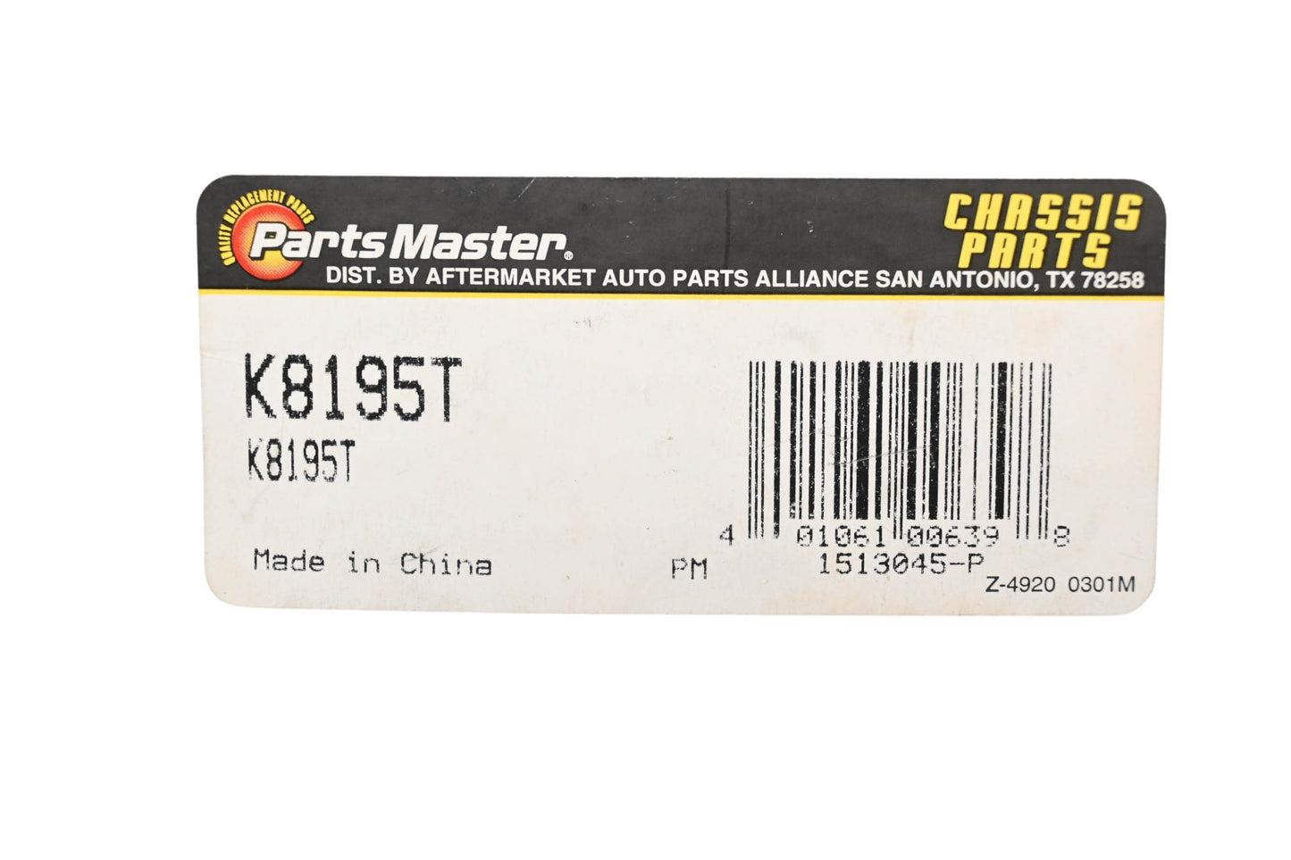Parts Master K8195T Lower Ball Joint Kit NOS
