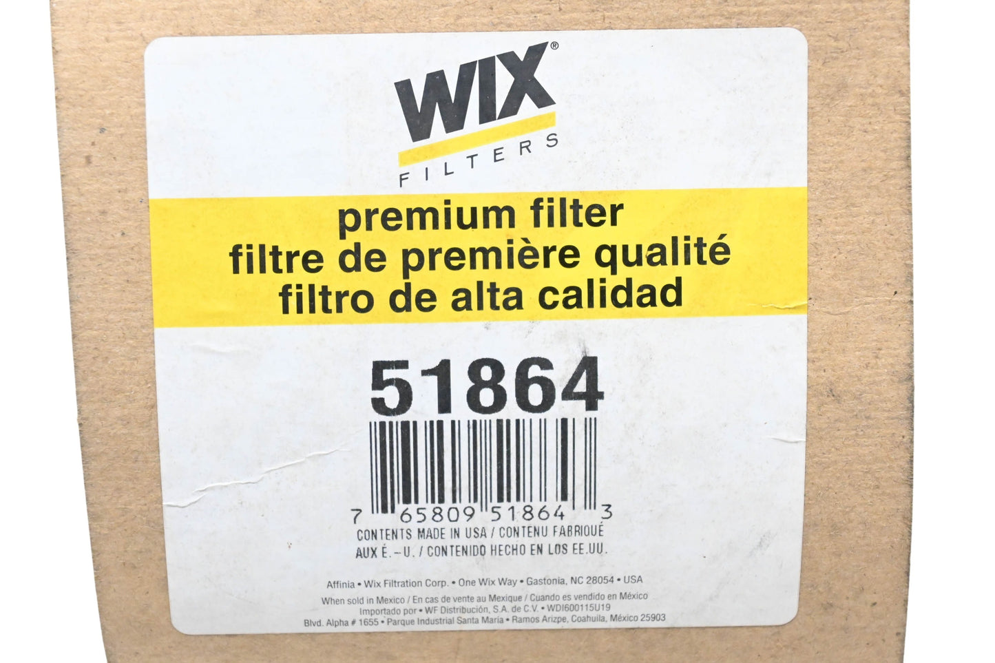 Wix 51864 Hydraulic Filter NOS