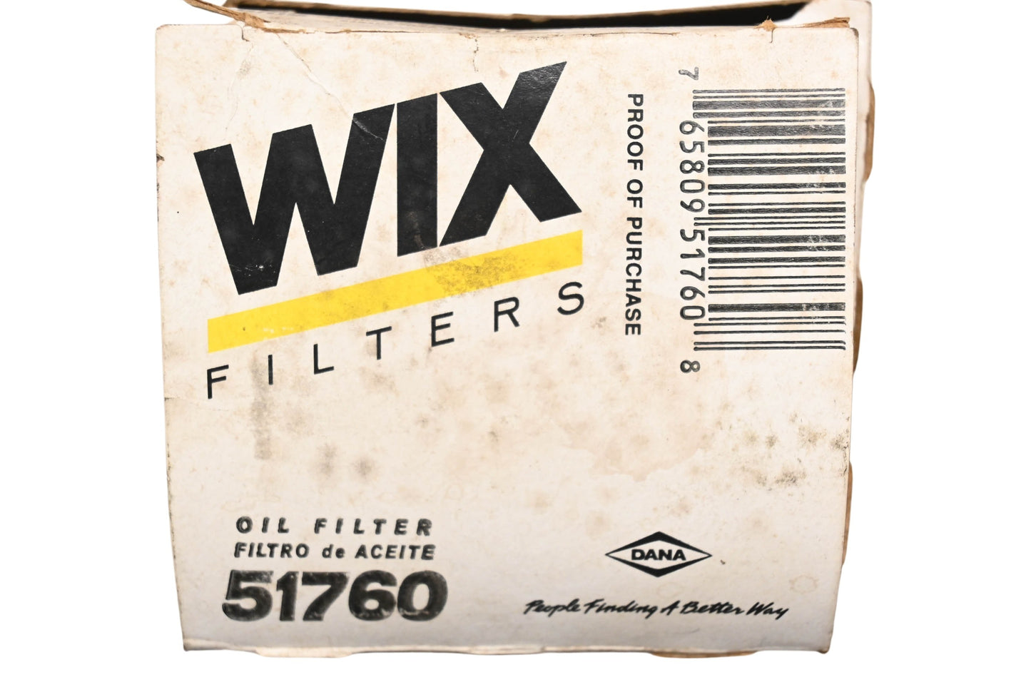 Wix 51760 Oil Filter NOS