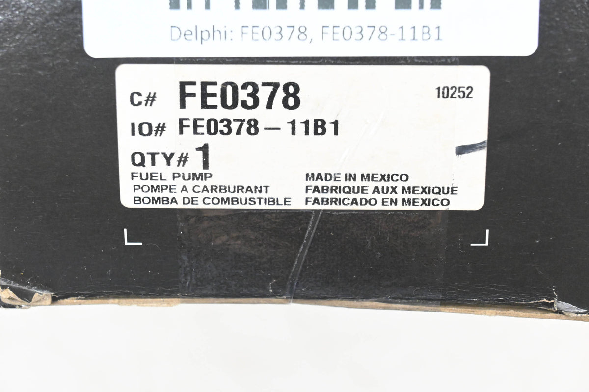 Delphi FE0378, FE0378-11B1 Fuel Pump Kit NOS
