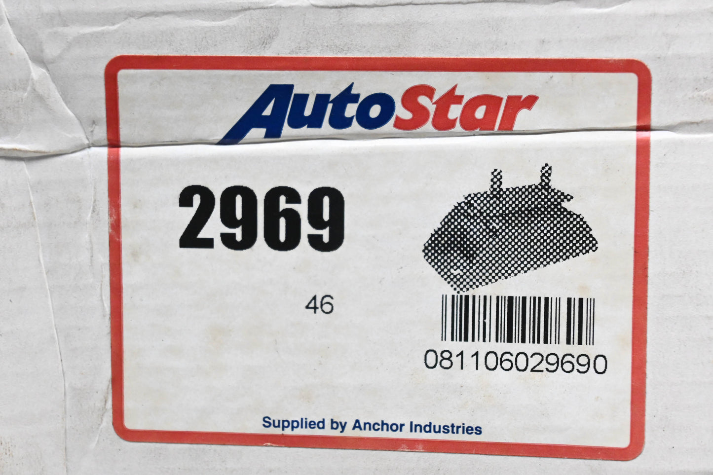 AutoStar 2969 Anchor Rear Automatic Transmission Mount NOS