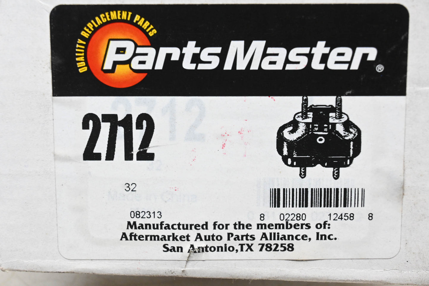 Parts Master 2712 Anchor Rear Automatic Transmission Mount NOS