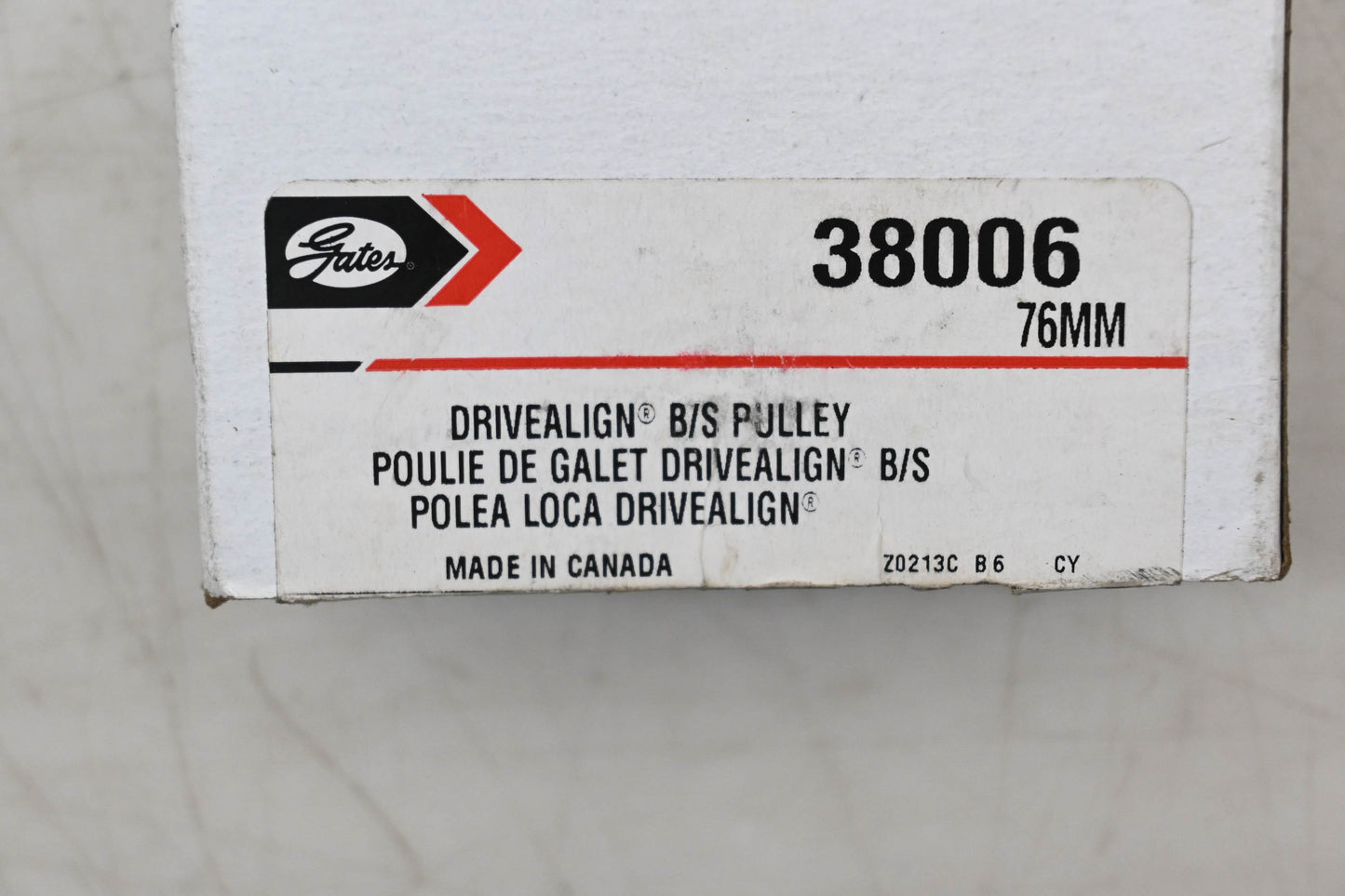 Gates 38006 Accessory Drive Belt Idler Pully NOS