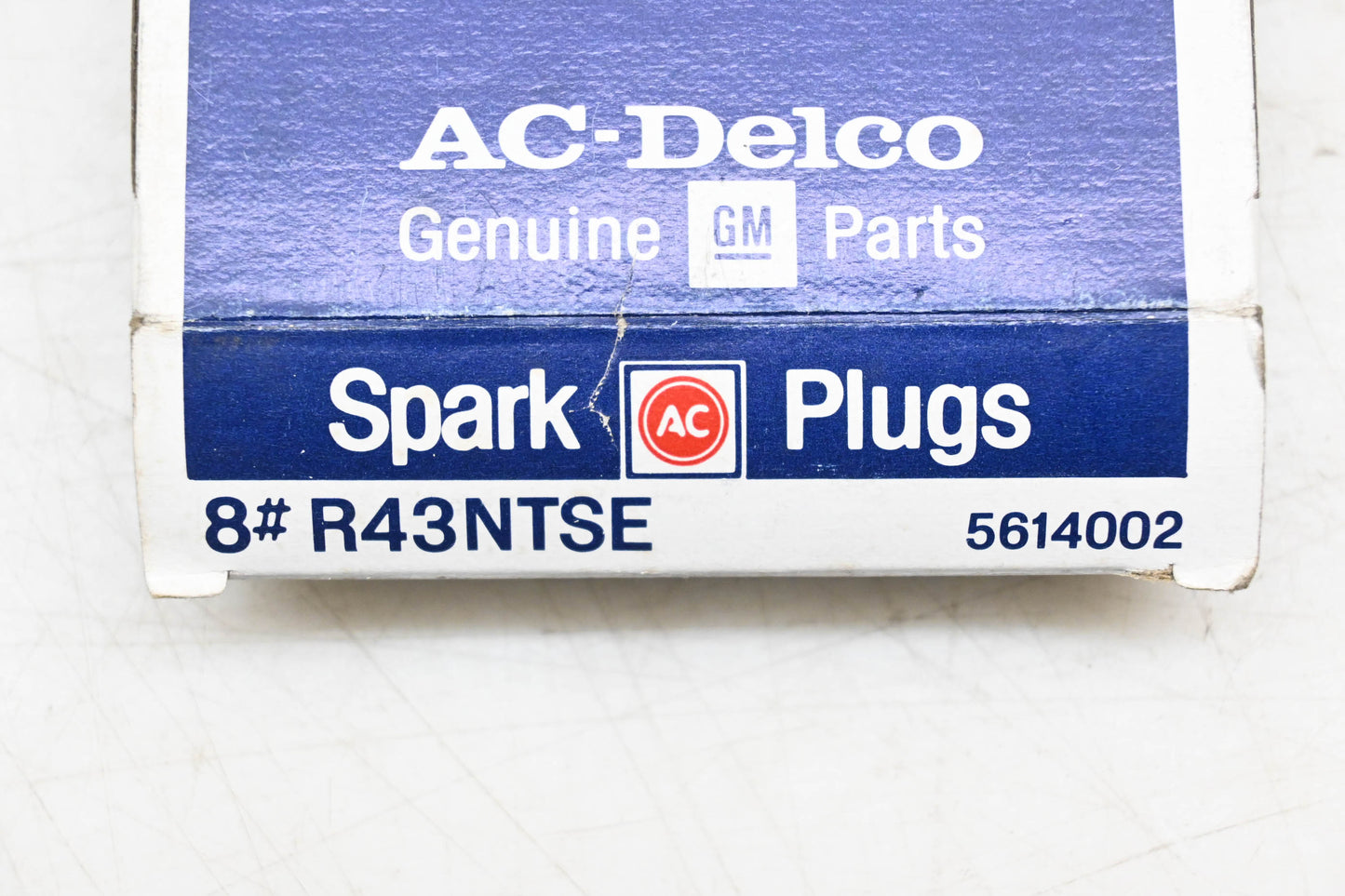 ACDelco R43NTSE, 5614002 Spark Plugs Qty 4 NOS