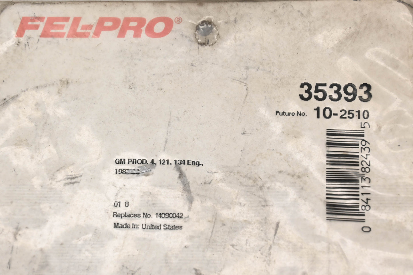 Fel-Pro 35393, 10-2510 Thermostat Housing Gasket NOS