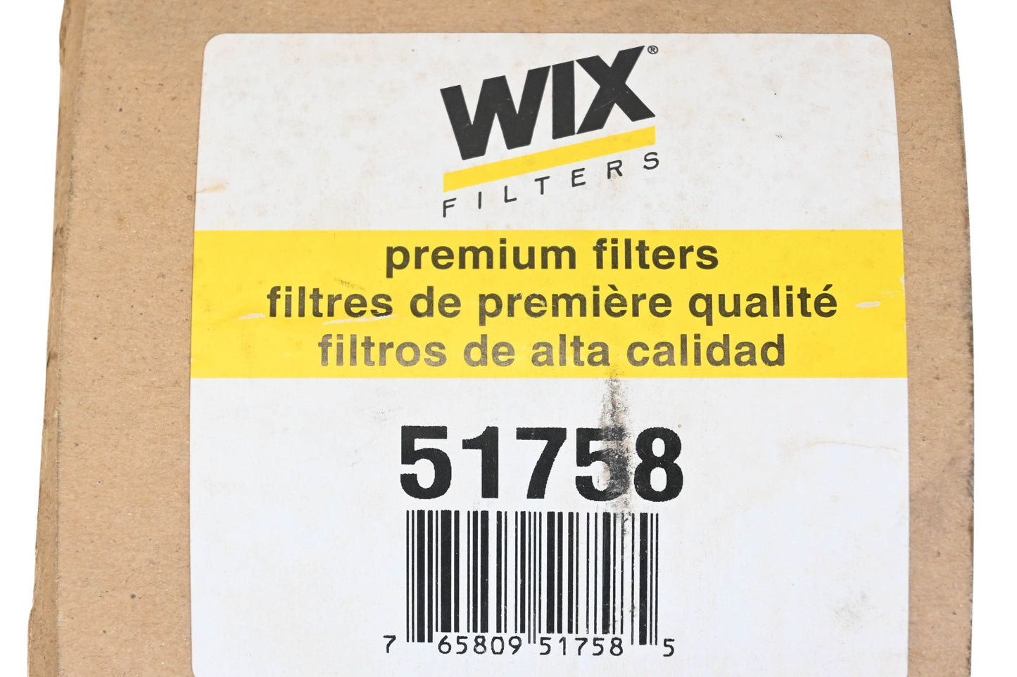 Wix 51758 Oil Filter NOS