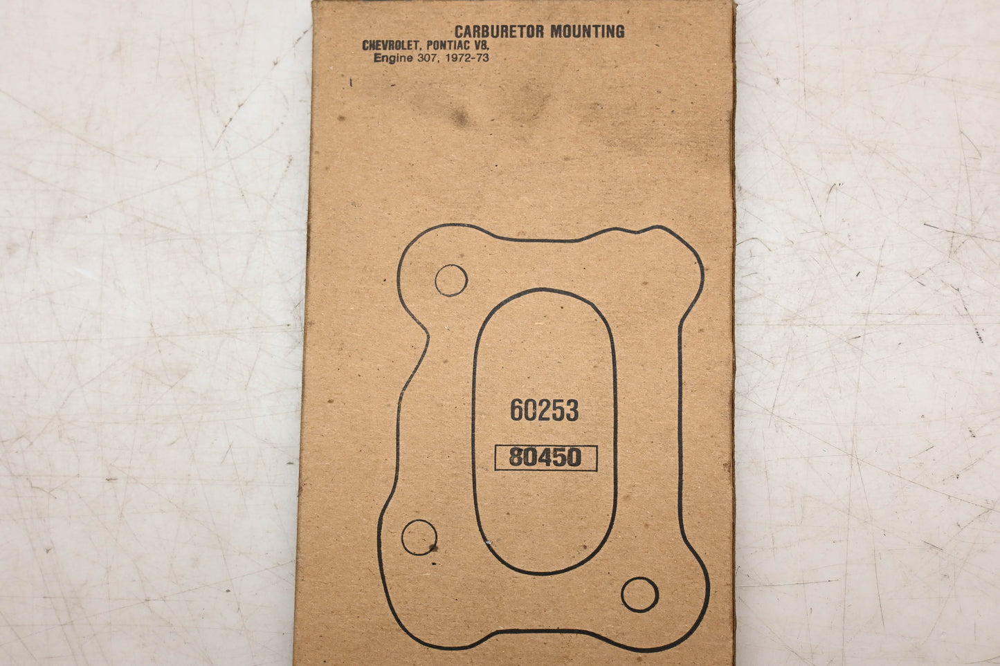 Fel-Pro 60253, 6271053 Carburetor Mounting Gasket NOS