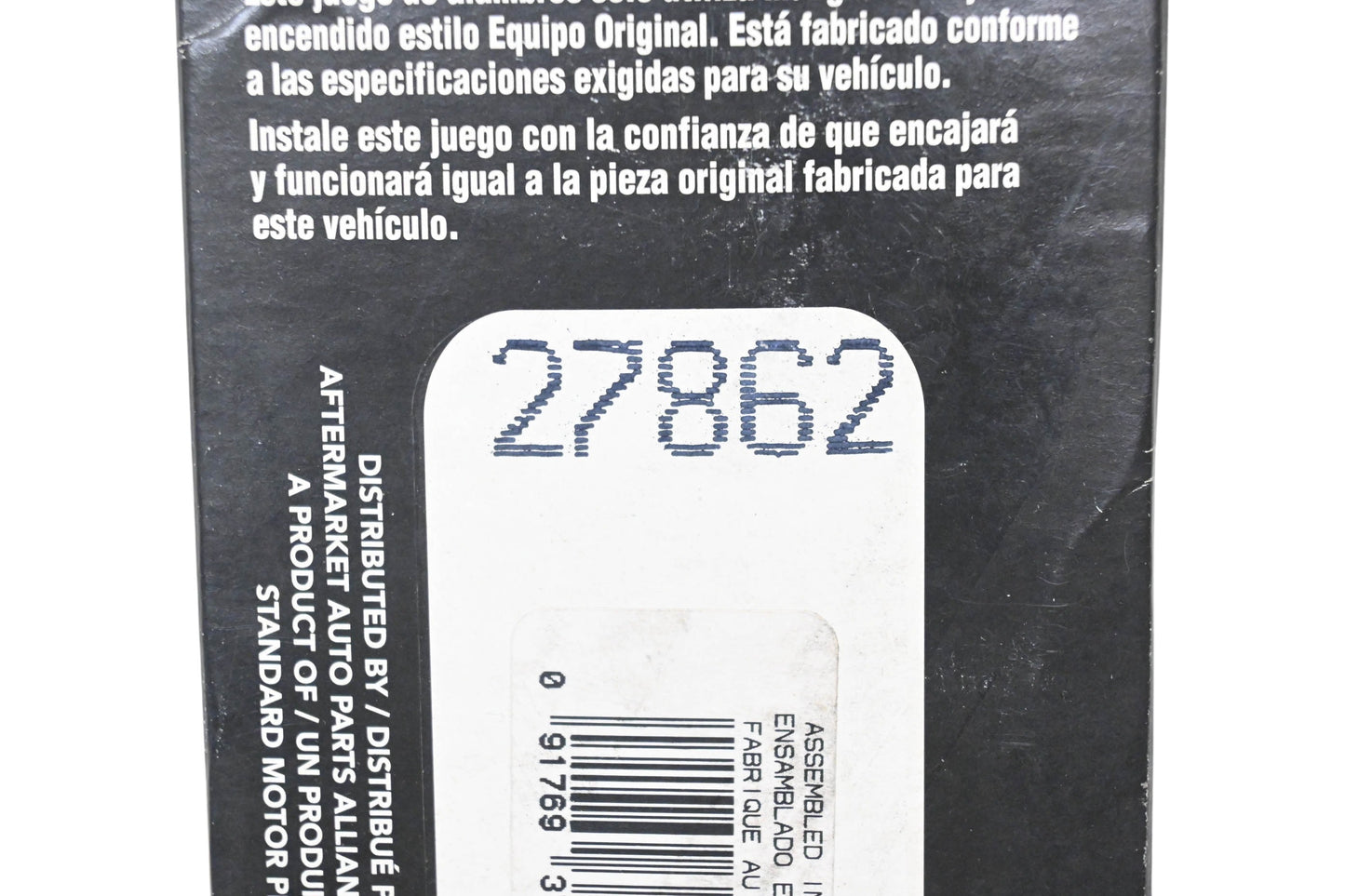 Parts Master 27862 Spark Plug Wire Kit NOS