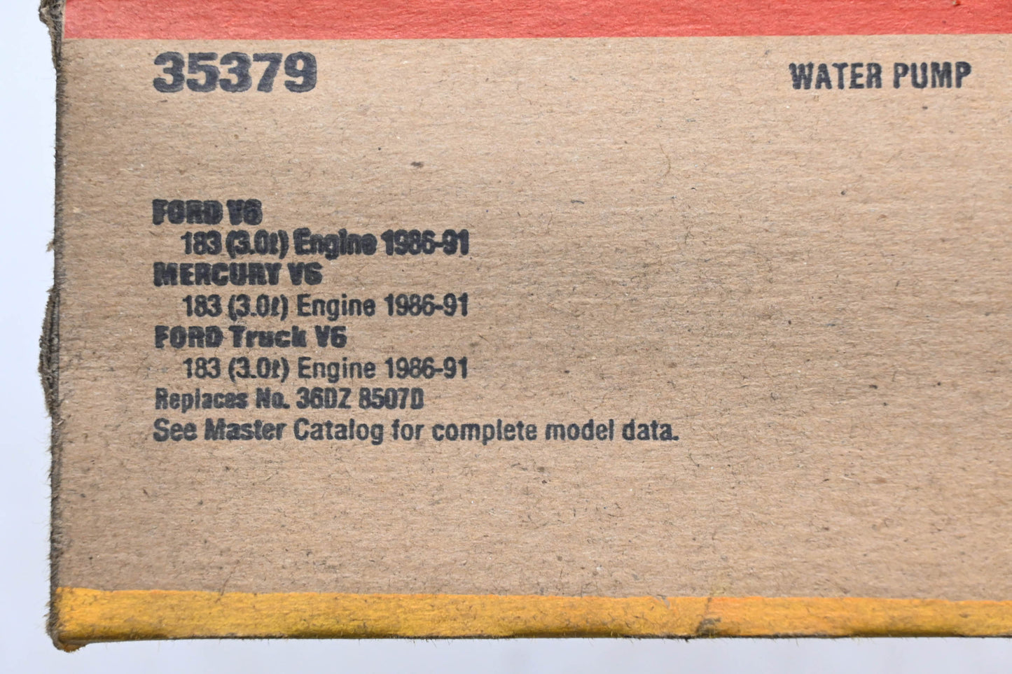 Fel-Pro 35379, 36DZ-8507D Water Pump Gasket NOS