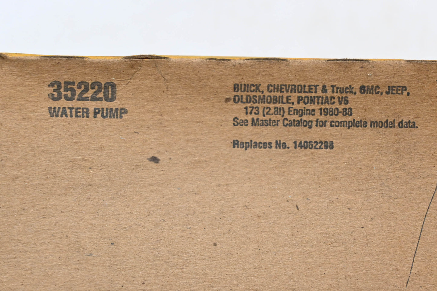 Fel-Pro 35220, 14062298 Water Pump Gasket NOS