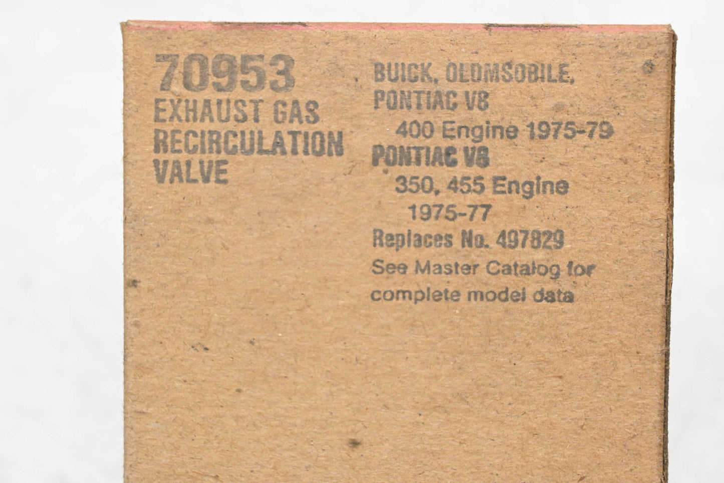 Fel-Pro 70953, 497829 EGR Valve Gasket NOS
