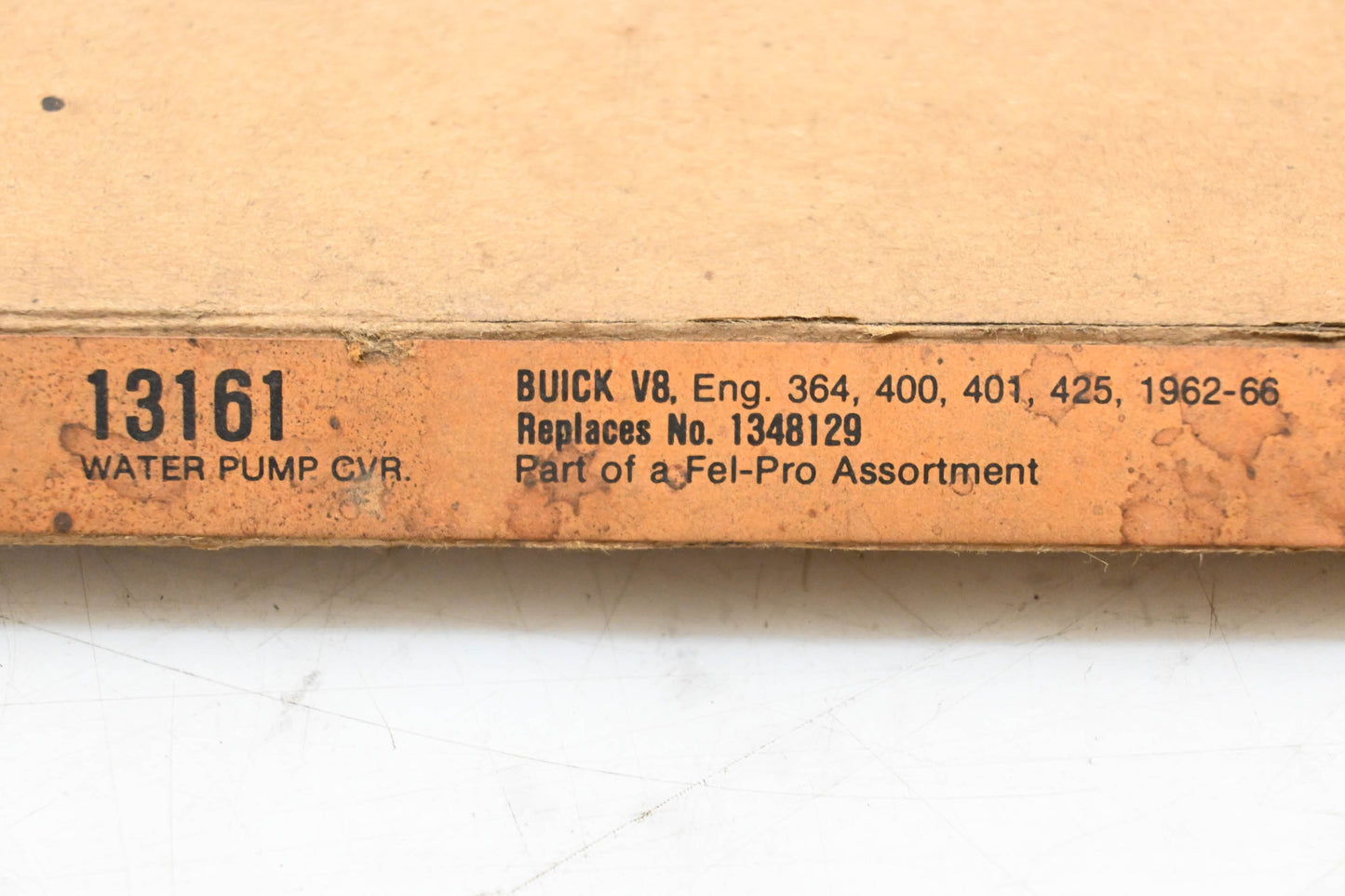 Fel-Pro 13161, 1348129 Water Pump Gasket NOS