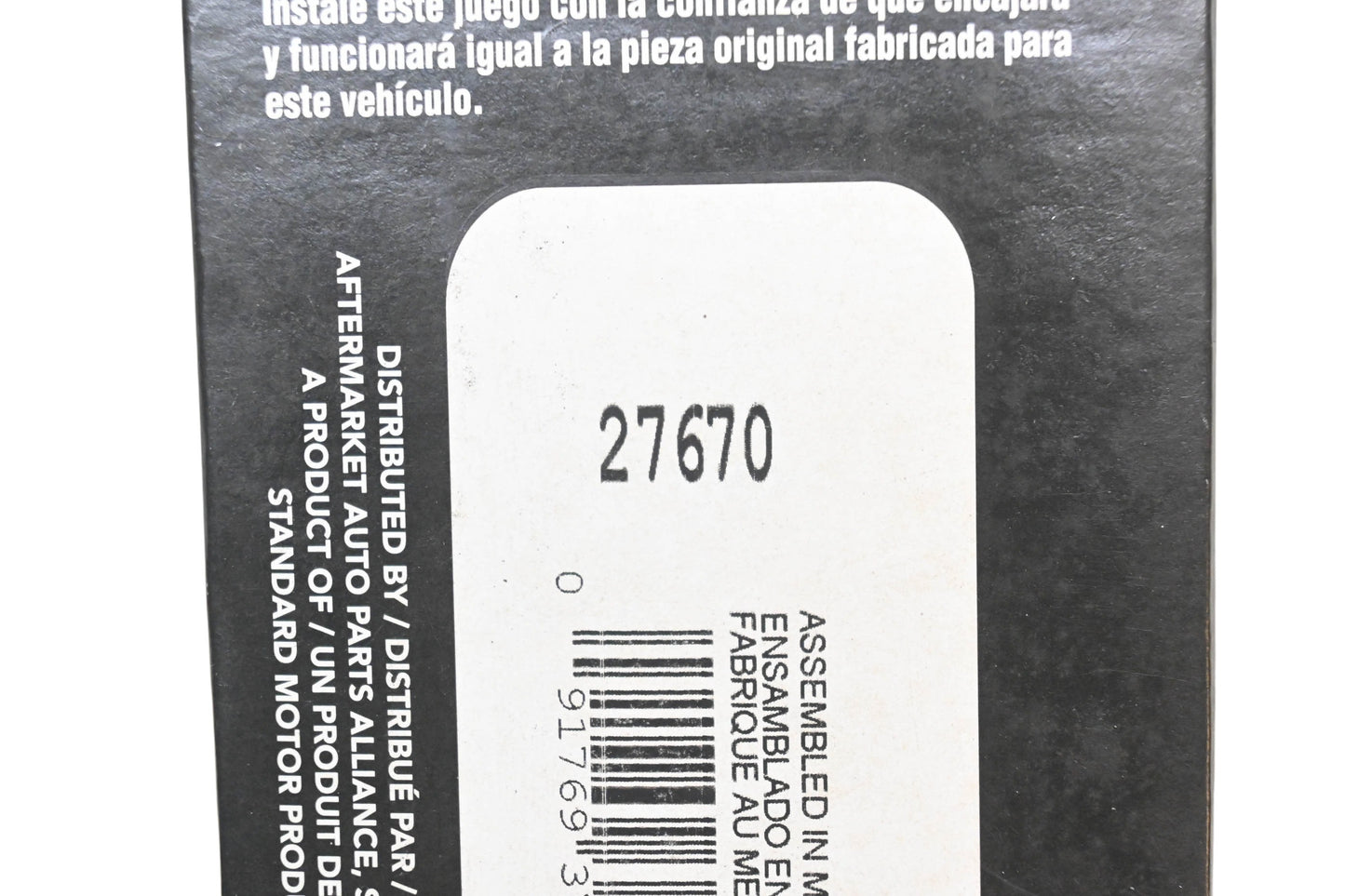 Parts Master 27670 Spark Plug Wire Kit NOS