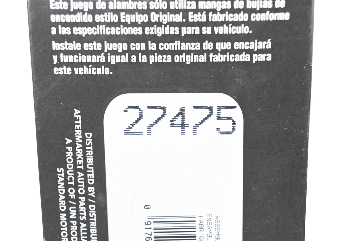 Parts Master 27475 Spark Plug Wire Kit NOS