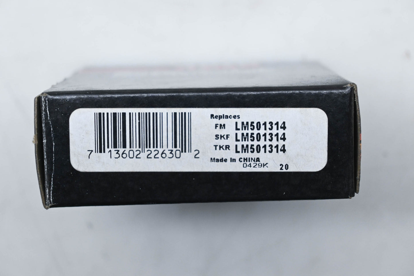 Auto Extra LM501314 Tapered Roller Bearing Race NOS