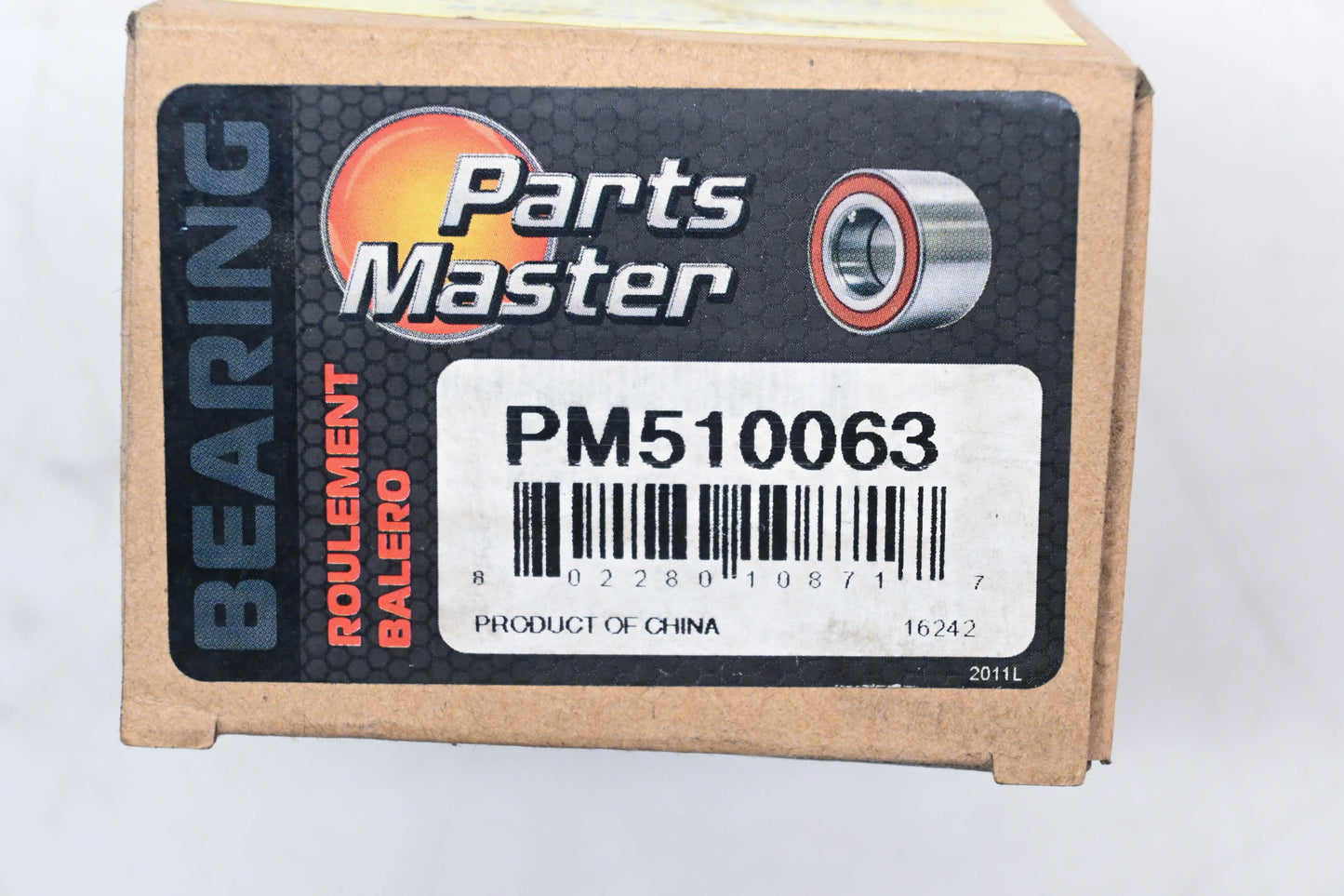 Parts Master PM510063, 510063 Wheel Bearing NOS