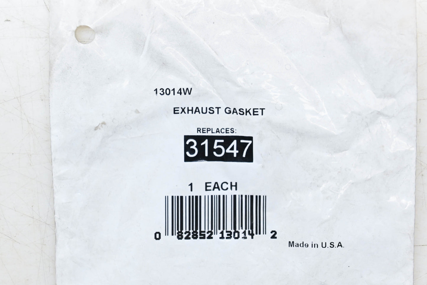 Aftermarket 31547, 13014W Exhaust Pipe Flange Gasket NOS