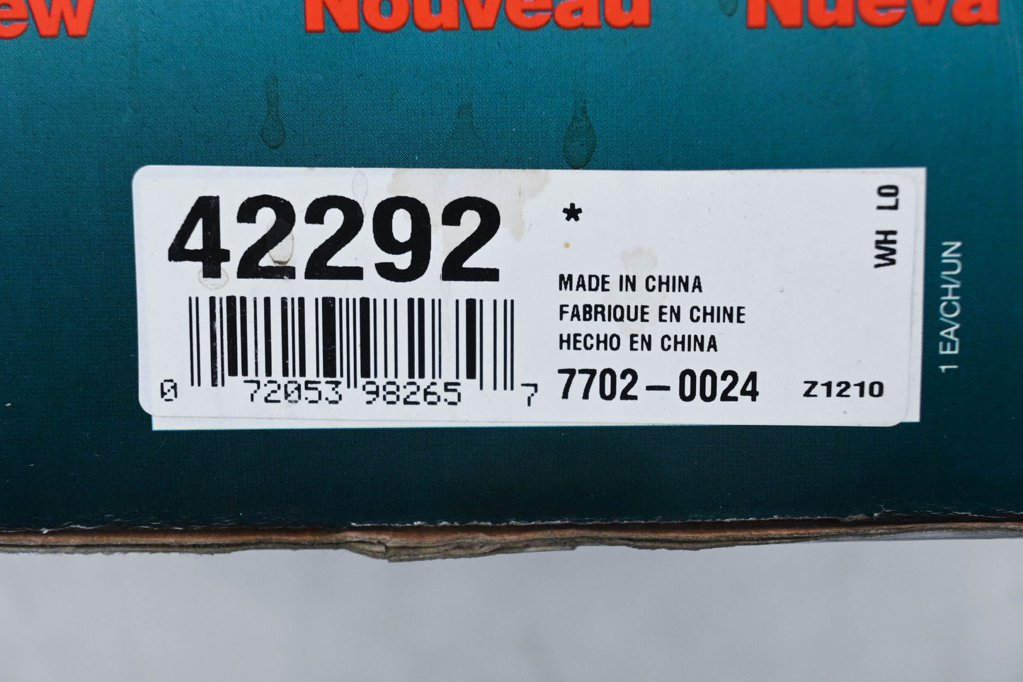 Gates 42292 Water Pump Kit NOS