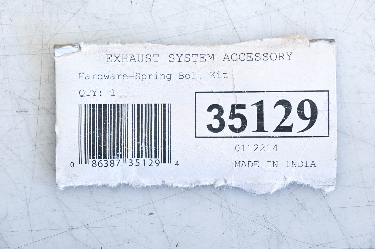 Aftermarket 35129 Exhaust Spring Bolt Kit NOS