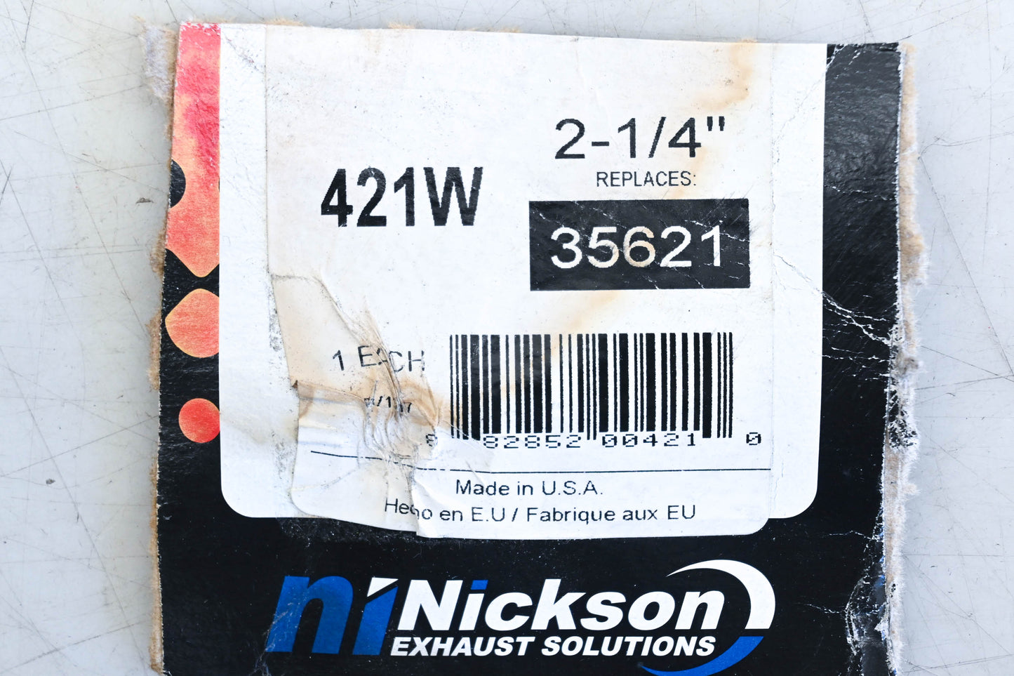 Nickson 35621, 421W Exhaust Band Clamp Kit NOS
