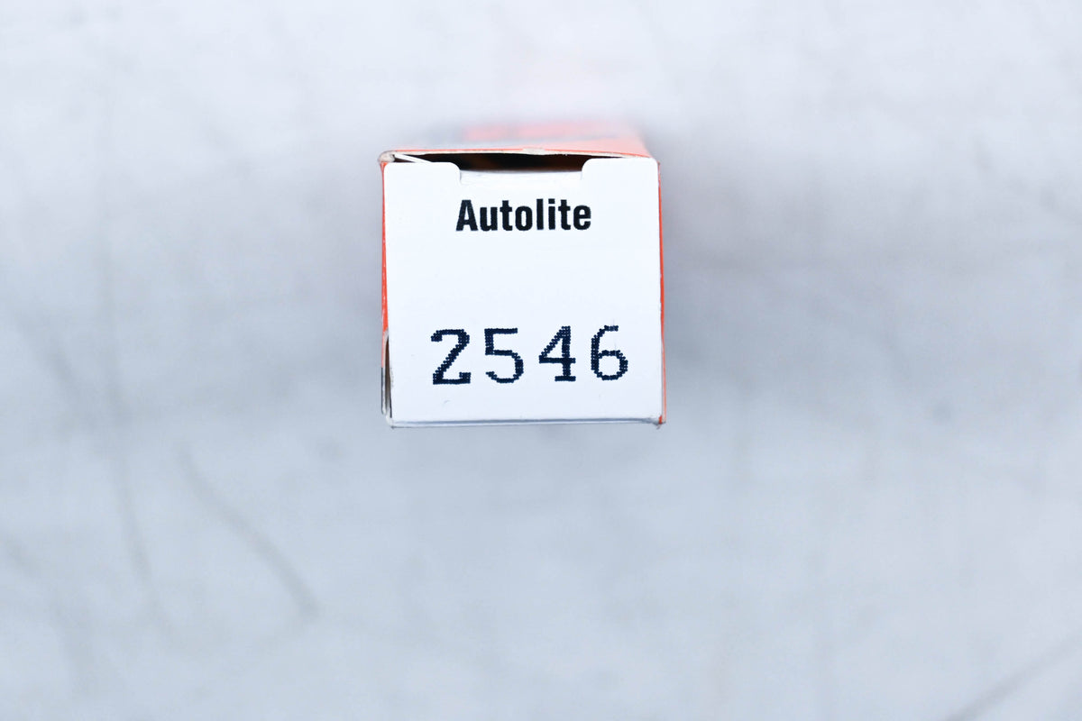 Autolite 2546 Copper Core Resistor Spark Plugs Qty 3 NOS