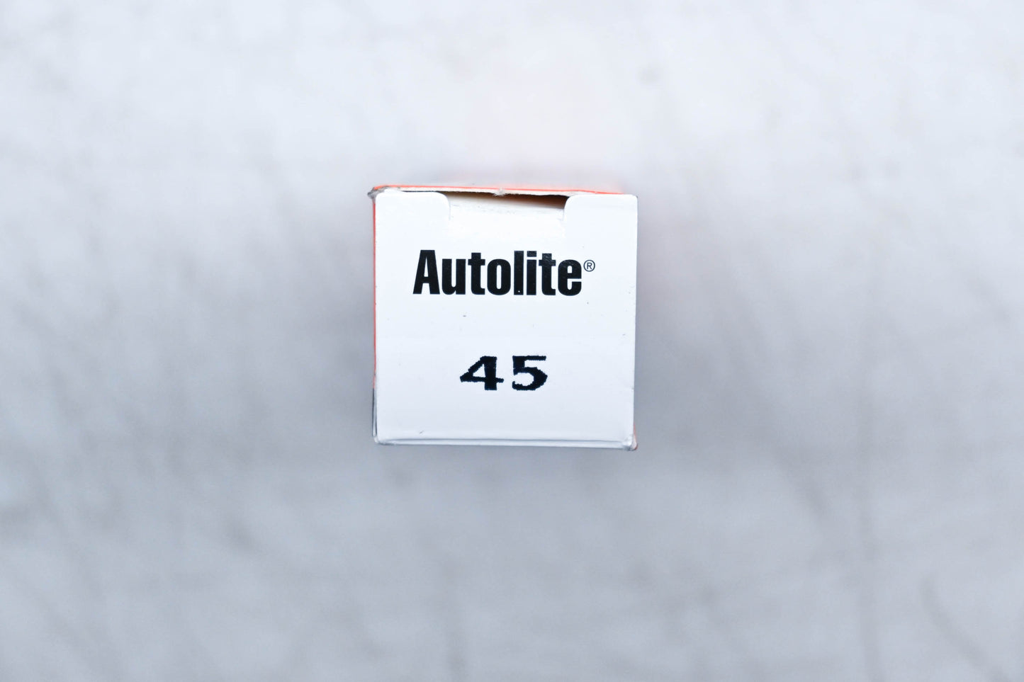 Autolite 45 Copper Core Resistor Spark Plugs Qty 2 NOS