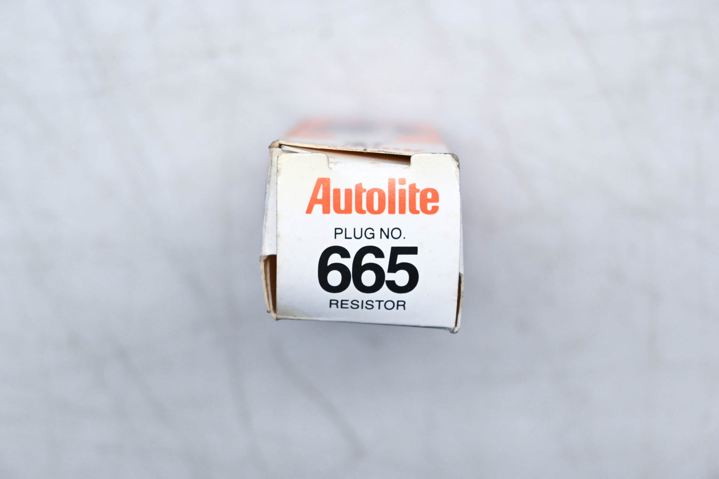 Autolite 665 Copper Core Resistor Spark Plugs Qty 3 NOS