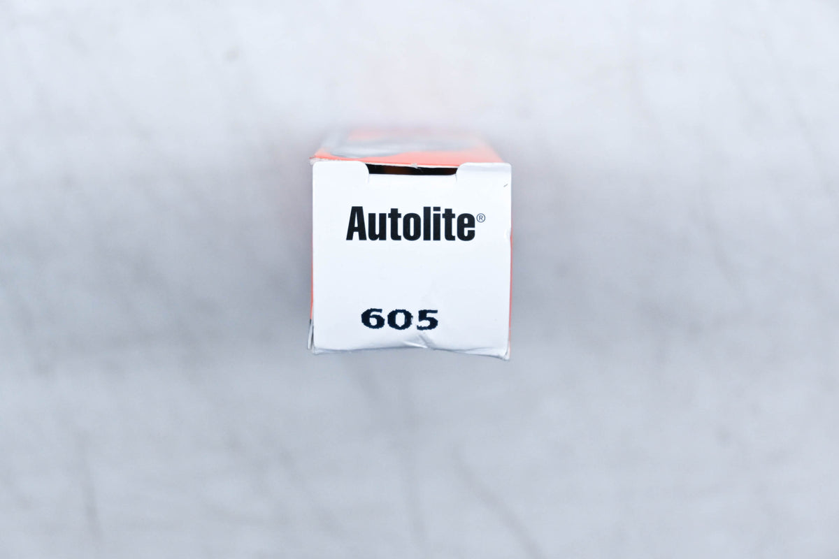 Autolite 605 Copper Core Resistor Spark Plugs Qty 2 NOS