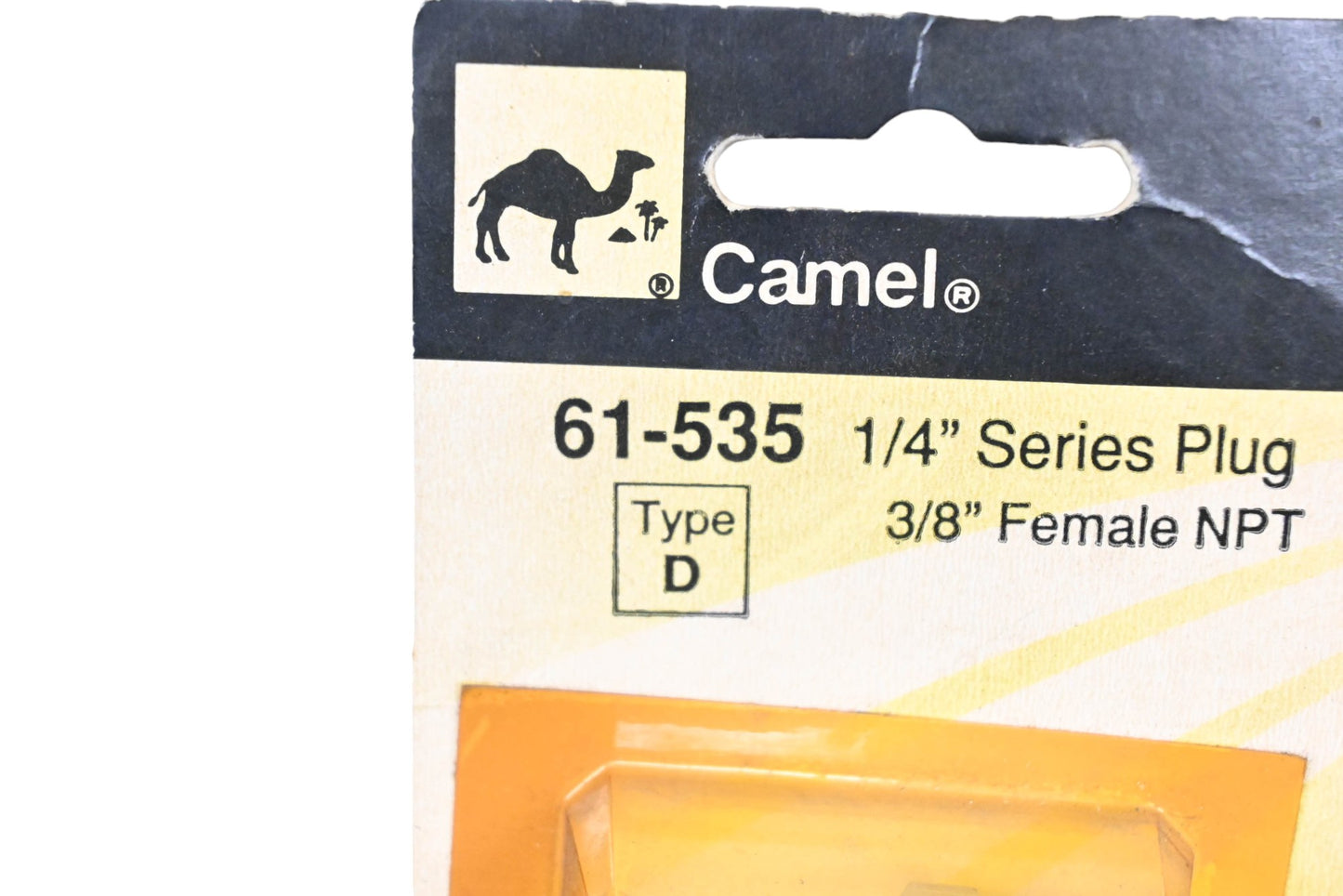 Camel 61-535 Type D Female Coupler Adapter NOS