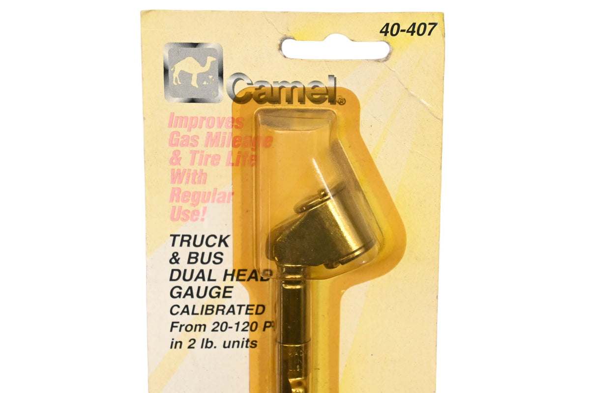 Camel 40-407, V896, 17-525 Tire Pressure Gauge NOS