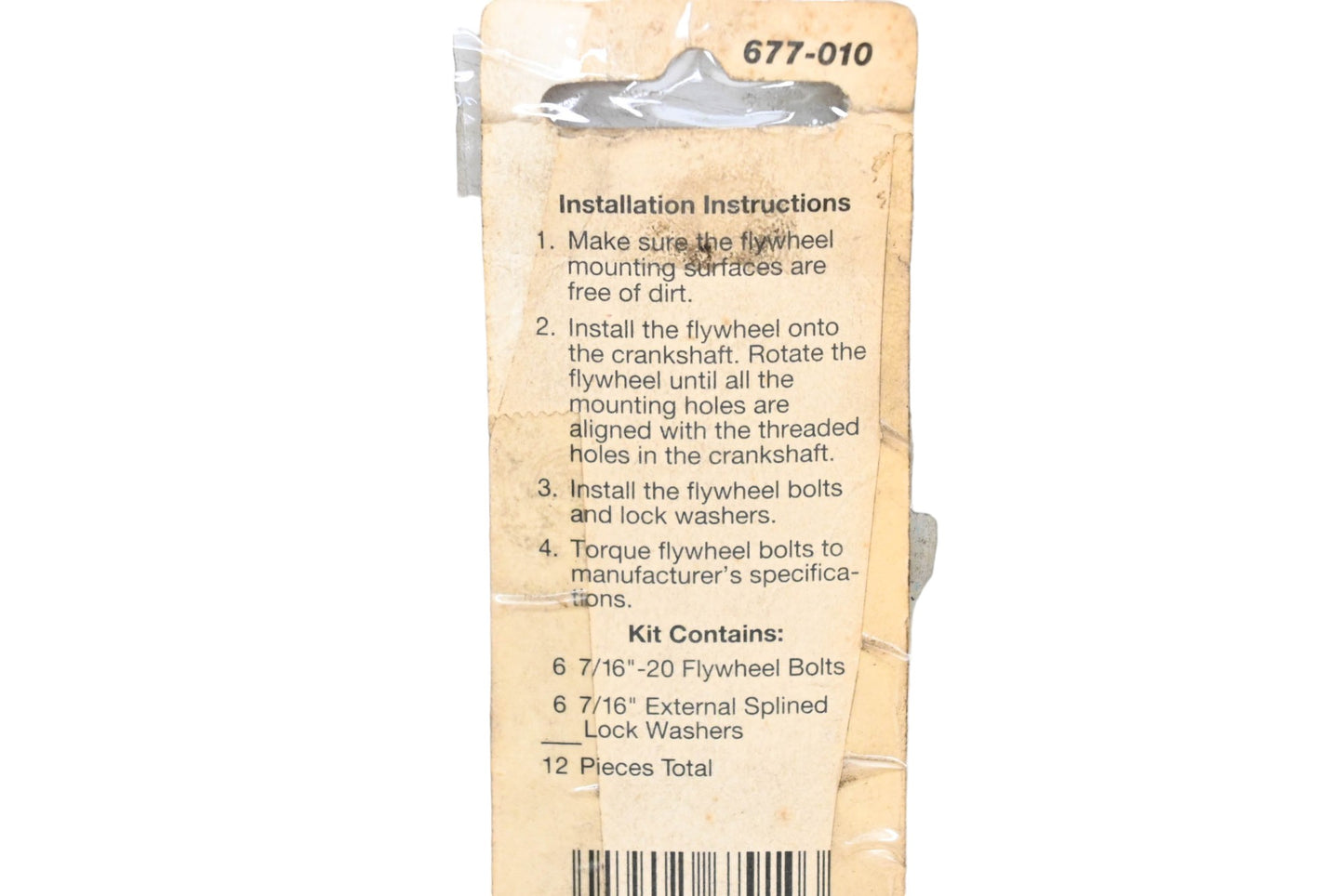 Dorman 677-010 Flywheel Bolt Kit NOS