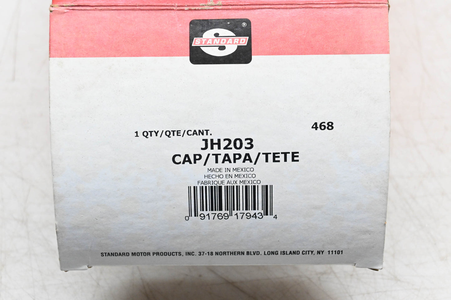 Standard JH203 Distributor Cap NOS