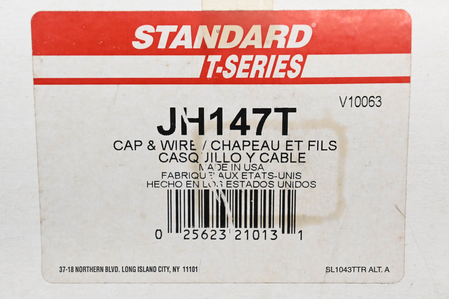 Standard JH147T Distributor Cap And Wire Kit NOS