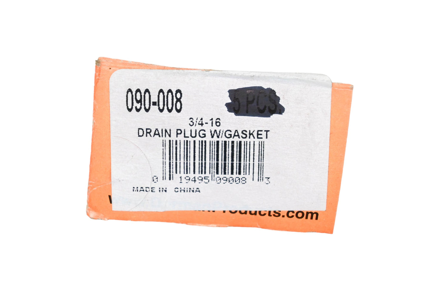 Dorman 090-008CD, 090-008 3/4-16 Drain Plug Kit NOS