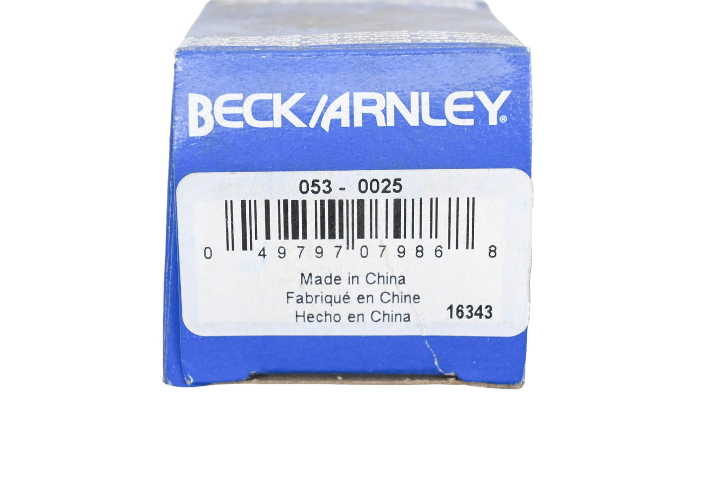Beck/Arnley 053-0025 Wheel Bearing Retainer Race NOS