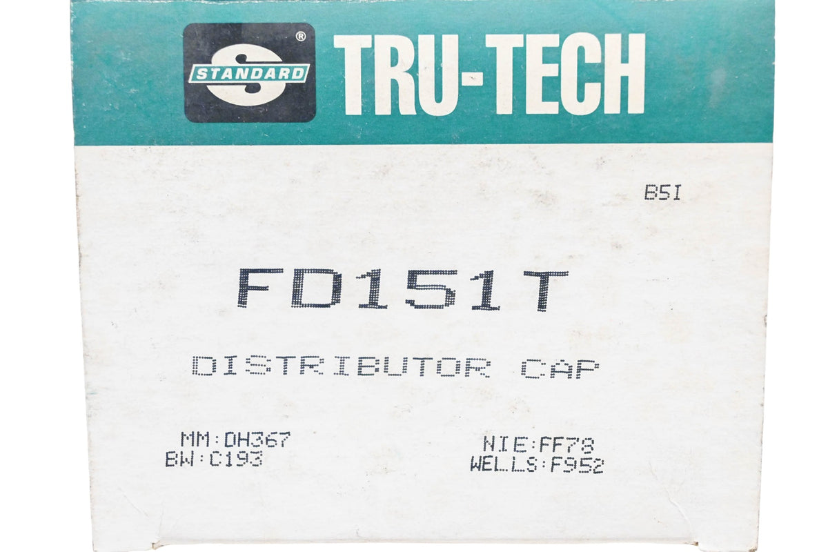 Tru-Tech FD151T Standard Distributor Cap NOS