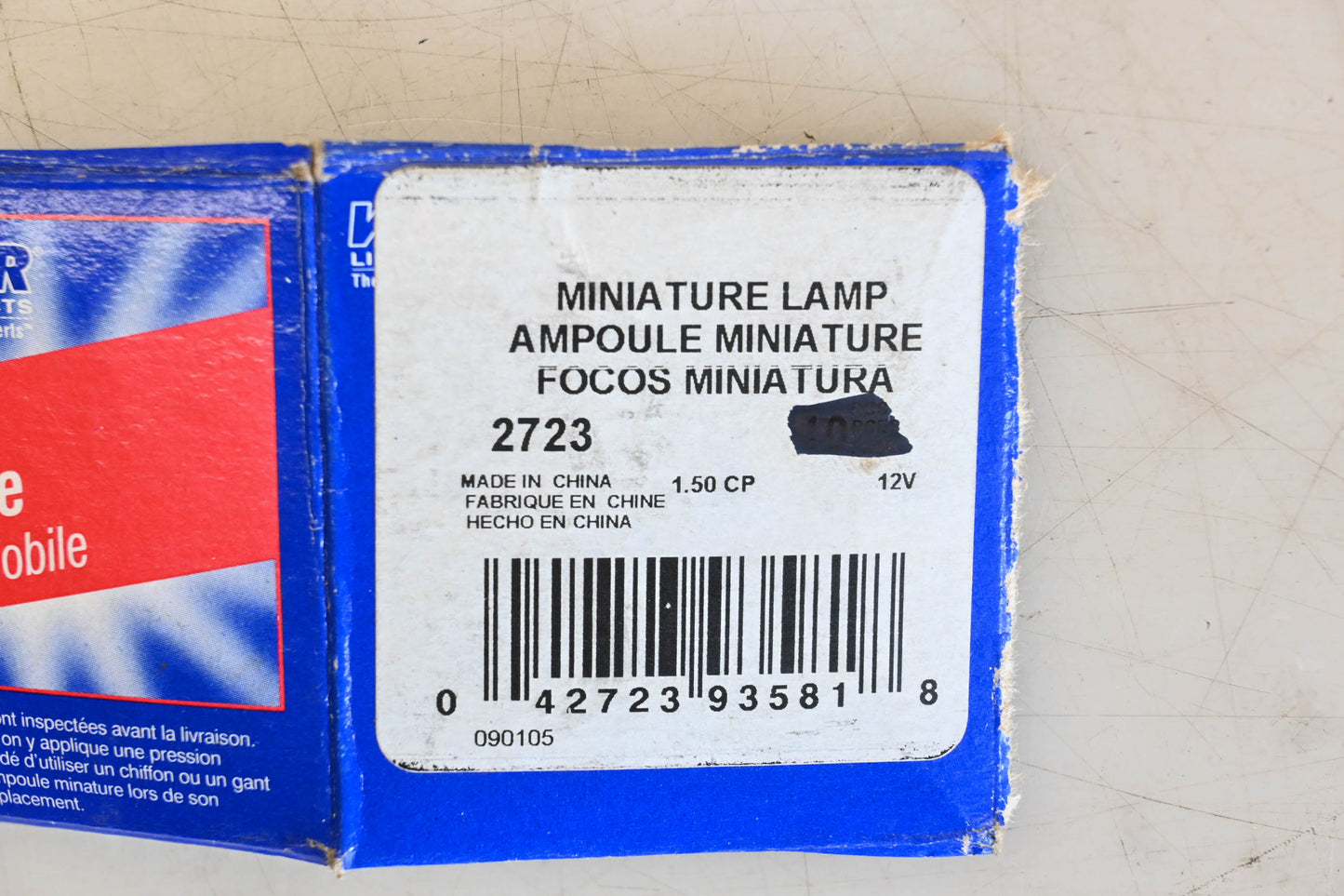 Wagner 2723 Miniature Lamps NOS