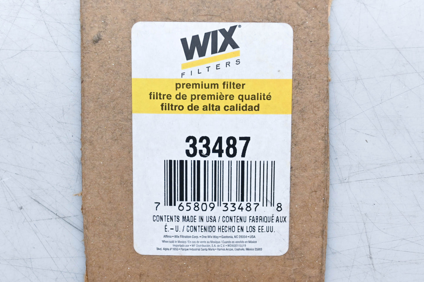 Wix 33487 Fuel Filter Kit NOS